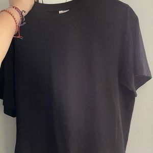 black shirt